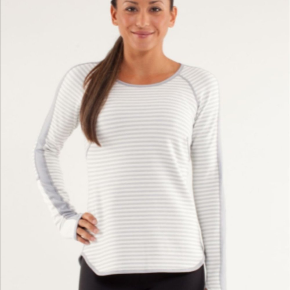 Lululemon Runder Under Long Sleeve Reversible